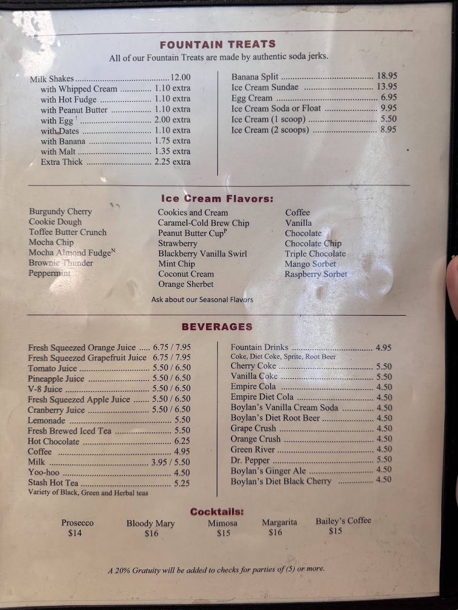Palo Alto Creamery Menu - Image 2