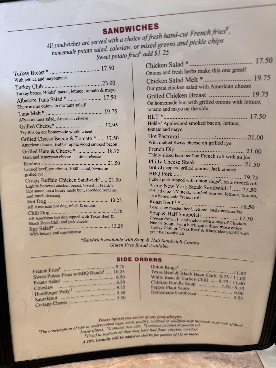 Palo Alto Creamery Menu - Image 4